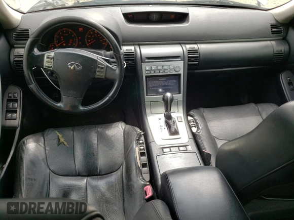 2006 Infiniti G35 with VIN JNKCV51F86M617385, listed as a Copart auction lot 54049075 with 195,894 mi miles and Salvage Title. Bid and sale history available at DreamBid. Image 8.