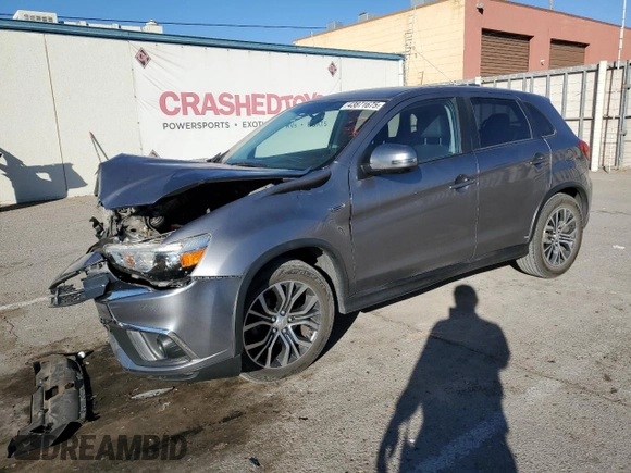 2019 Mitsubishi Outlander Sport SE 2.0 with VIN JA4AP4AU2KU011662, listed as a Copart auction lot 43871675 with 107,471 mi miles and Salvage Title. Bid and sale history available at carsss.com. Image 1.