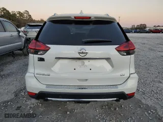 2019 Nissan Rogue SV with VIN 5N1AT2MT3KC792542, listed as a Copart auction lot 46987845 with 95,152 mi miles and Salvage Title. Bid and sale history available at carsss.com. Image 6.