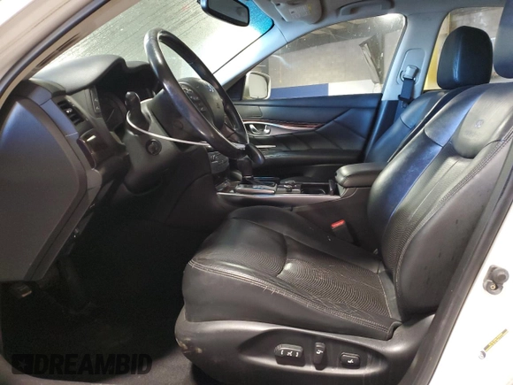 2012 Infiniti M37 with VIN JN1BY1AR1CM390188, listed as a Copart auction lot 74073104 with 188,059 mi miles and Salvage Title. Bid and sale history available at carsss.com. Image 7.