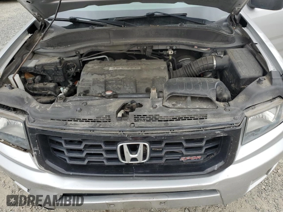 2014 Honda Ridgeline Sport with VIN 5FPYK1F7XEB011983, listed as a Copart auction lot 64146835 with 121,345 mi miles and Salvage title. Bid and sale history available at DreamBid. Image 11.