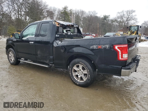 2016 Ford F-150 XLT with VIN 1FTFX1EF9GFD28520, listed as a Copart auction lot 46566715 with 63,466 mi miles and Salvage Title. Bid and sale history available at carsss.com. Image 2.