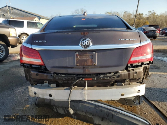 2015 Buick LaCrosse Leather with VIN 1G4GB5GR4FF204781, listed as a Copart auction lot 78173844 with 100,159 mi miles and Non Repairable. Bid and sale history available at DreamBid. Image 6.