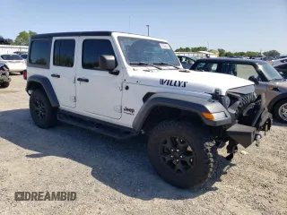 2020 Jeep Wrangler Unlimited Sport S z VIN 1C4HJXDN4LW190062, wystawiony jako Copart lot #52569425 z przebiegiem 31 958 mil mil oraz Szkoda całkowita • Salvage title. Historia ofert i sprzedaży dostępna na DreamBid. Obrazek 4.