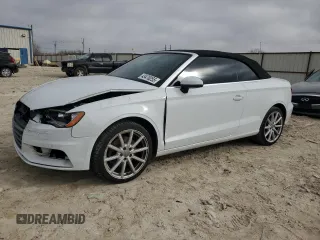 2015 Audi A3 1.8T Premium Plus with VIN WAU5CLFF8F1099645, listed as a Copart auction lot 43470255 with 83,301 mi miles and Salvage Title. Bid and sale history available at carsss.com. Image 1.