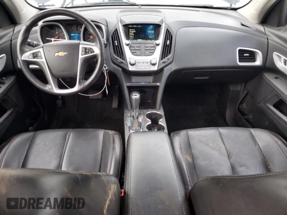 2017 Chevrolet Equinox Premier with VIN 2GNALDEK5H1575926, listed as a Copart auction lot 46900915 with 129,635 mi miles and Salvage Title. Bid and sale history available at DreamBid. Image 8.