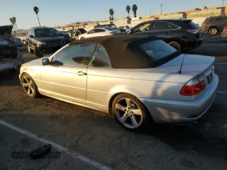 2005 BMW 3 Series 325Ci with VIN WBABW33425PG99105, listed as a Copart auction lot 87089304 with 159,379 mi miles and Salvage Title. Bid and sale history available at carsss.com. Image 2.