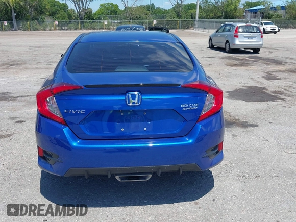 2021 Honda Civic Sport with VIN 2HGFC2F80MH527517, listed as a IAAI auction lot 42020871 with 36,058 mi miles and . Bid and sale history available at DreamBid. Image 17.