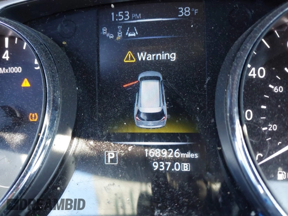 2014 Nissan Rogue S with VIN 5N1AT2MV1EC820635, listed as a IAAI auction lot 41814010 with 168,926 mi miles. Bid and sale history available at carsss.com. Image 16.
