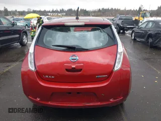 2011 Nissan LEAF SL-e with VIN JN1AZ0CP1BT004338, listed as a IAAI auction lot 41577941 with 89,415 mi miles. Bid and sale history available at carsss.com. Image 16.