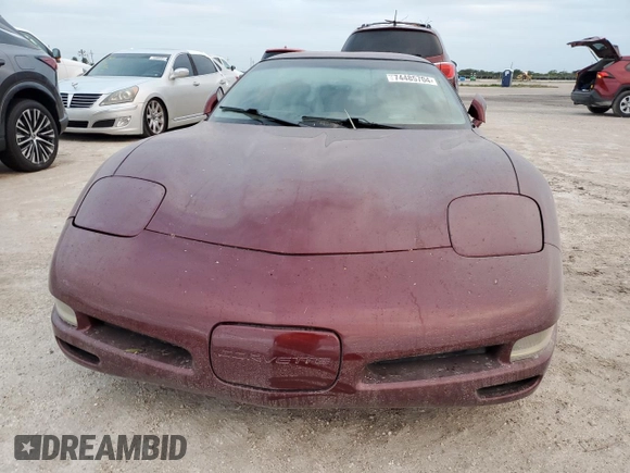 2003 Chevrolet Corvette with VIN 1G1YY22G835123059, listed as a Copart auction lot 74485704 with 67,137 mi miles and Non Repairable. Bid and sale history available at carsss.com. Image 5.