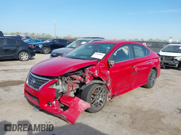 2015 Nissan Sentra SR with VIN 3N1AB7AP2FY256614, listed as a IAAI auction lot 41848944 with 161,440 mi miles and . Bid and sale history available at DreamBid. Image 17.