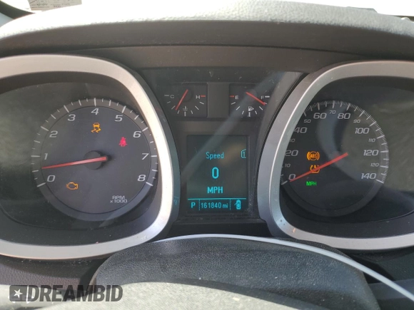 2012 Chevrolet Equinox LTZ with VIN 2GNFLGE51C6263521, listed as a Copart auction lot 54186885 with 161,840 mi miles and Salvage Title. Bid and sale history available at carsss.com. Image 9.