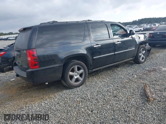2014 Chevrolet Suburban LTZ with VIN 1GNSCKE05ER105566, listed as a IAAI auction lot 40762562 with 191,055 mi miles and . Bid and sale history available at DreamBid. Image 4.