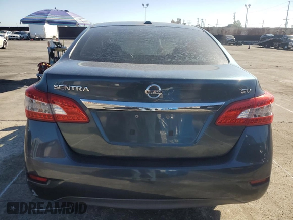 2015 Nissan Sentra S with VIN 3N1AB7AP7FY253479, listed as a Copart auction lot 46658125 with Not Provided miles and Salvage Title. Bid and sale history available at carsss.com. Image 6.