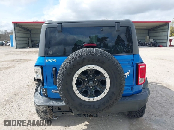 2023 Ford Bronco z VIN 1FMEE5DH6PLB09202, wystawiony jako IAAI lot #41059734 z przebiegiem 30 186 mil mil oraz . Historia ofert i sprzedaży dostępna na DreamBid. Obrazek 16.