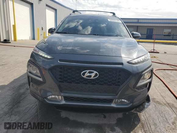 2020 Hyundai Kona SEL Plus with VIN KM8K62AA5LU525462, listed as a Copart auction lot 53522145 with 49,233 mi miles and Salvage Title. Bid and sale history available at carsss.com. Image 5.