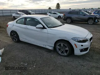 2017 BMW 2 Series 230i xDrive with VIN WBA2H9C36HV642617, listed as a Copart auction lot 77655454 with 45,977 mi miles and Salvage Title. Bid and sale history available at carsss.com. Image 4.