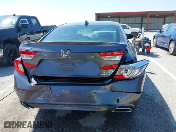 2019 Honda Accord Touring with VIN 1HGCV2F92KA016179, listed as a IAAI auction lot 41975156 with 101,674 mi miles and . Bid and sale history available at DreamBid. Image 17.
