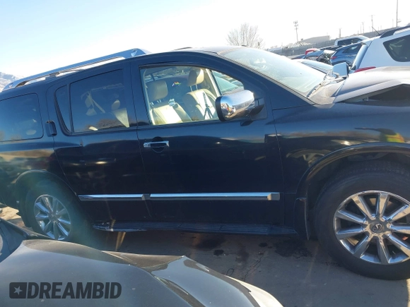 2009 Infiniti QX56 with VIN 5N3AA08C89N904326, listed as a IAAI auction lot 41380310 with 176,844 mi miles. Bid and sale history available at carsss.com. Image 13.