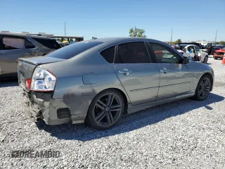 2006 Infiniti M45 Sport with VIN JNKBY01E66M207214, listed as a Copart auction lot 49602975 with 180,120 mi miles and Salvage Title. Bid and sale history available at carsss.com. Image 3.