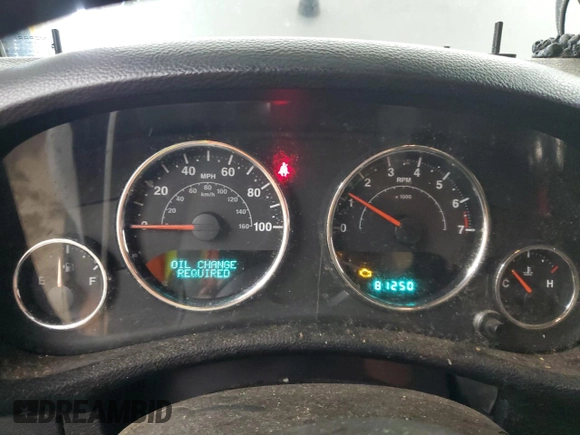2013 Jeep Wrangler Sport with VIN 1C4AJWAG5DL591897, listed as a Copart auction lot 63218025 with 81,250 mi miles and Clean title. Bid and sale history available at DreamBid. Image 9.