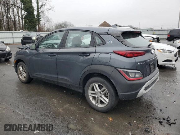 2022 Hyundai Kona SE with VIN KM8K2CAB4NU762134, listed as a Copart auction lot 43938845 with 45,684 mi miles and Salvage Title. Bid and sale history available at carsss.com. Image 2.