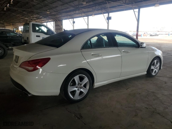 2015 Mercedes-Benz CLA-Class CLA 250 with VIN WDDSJ4EB8FN188257, listed as a Copart auction lot 45350445 with 129,266 mi miles and Clean Title. Bid and sale history available at carsss.com. Image 3.