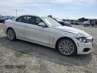 2014 BMW 4 Series 428i xDrive with VIN WBA3T1C58EPS98102, listed as a Copart auction lot 50937155 with 93,431 mi miles and Salvage Title. Bid and sale history available at carsss.com. Image 4.