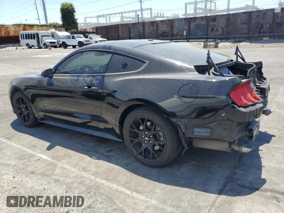 2018 Ford Mustang EcoBoost with VIN 1FA6P8THXJ5114474, listed as a Copart auction lot 59104405 with 54,220 mi miles and Salvage title. Bid and sale history available at DreamBid. Image 2.