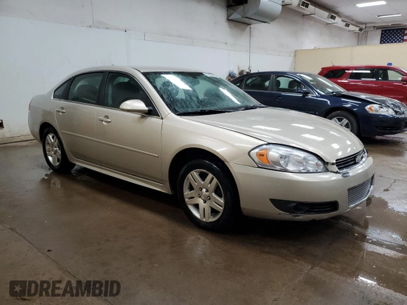 2012 Chevrolet Impala LT Fleet with VIN 2G1WG5E37C1323050, listed as a Copart auction lot 52934665 with 187,948 mi miles and Clean Title. Bid and sale history available at DreamBid. Image 4.