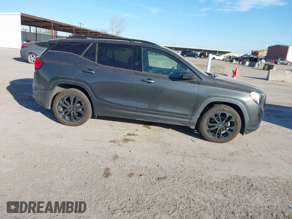 2020 GMC Terrain SLE with VIN 3GKALMEV7LL142753, listed as a IAAI auction lot 41815055 with 92,003 mi miles. Bid and sale history available at carsss.com. Image 13.