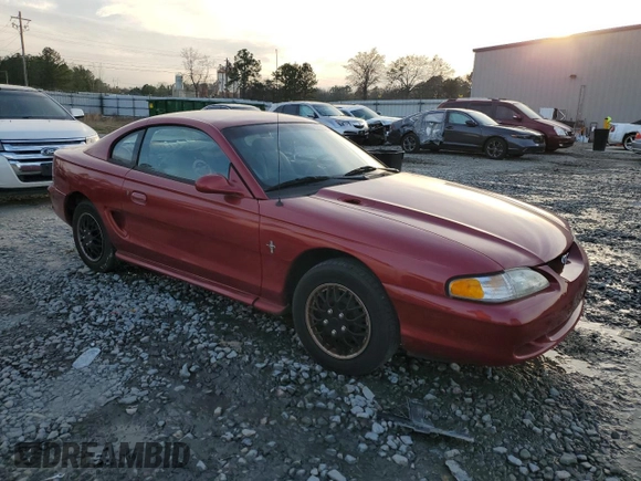 1994 Ford Mustang with VIN 1FALP4049RF150529, listed as a Copart auction lot 48106225 with 95,308 mi miles and Salvage Title. Bid and sale history available at carsss.com. Image 4.