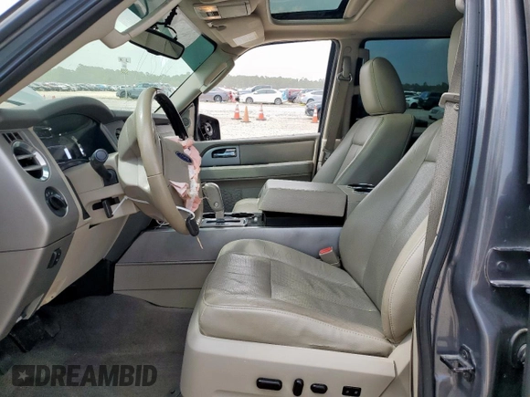 2014 Ford Expedition Limited with VIN 1FMJU1K5XEEF27752, listed as a Copart auction lot 59866835 with 160,827 mi miles and Salvage title. Bid and sale history available at DreamBid. Image 7.