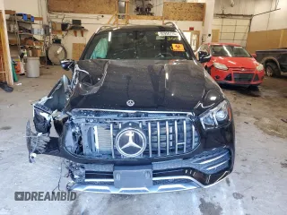 2023 Mercedes-Benz GLE 53 AMG with VIN 4JGFB6BE9PA868885, listed as a Copart auction lot 42958715 with 40,632 mi miles and Salvage title. Bid and sale history available at DreamBid. Image 5.