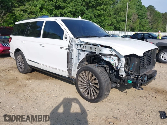 2020 Lincoln Navigator Reserve with VIN 5LMJJ2LT5LEL09160, listed as a IAAI auction lot 42114190 with 35,544 mi miles and . Bid and sale history available at DreamBid. Image 1.