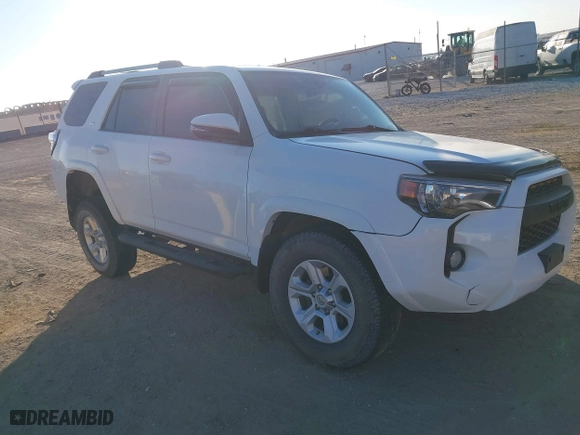 2017 Toyota 4Runner SR5 with VIN JTEBU5JR9H5440400, listed as a IAAI auction lot 41479639 with 99,444 mi miles. Bid and sale history available at carsss.com. Image 1.