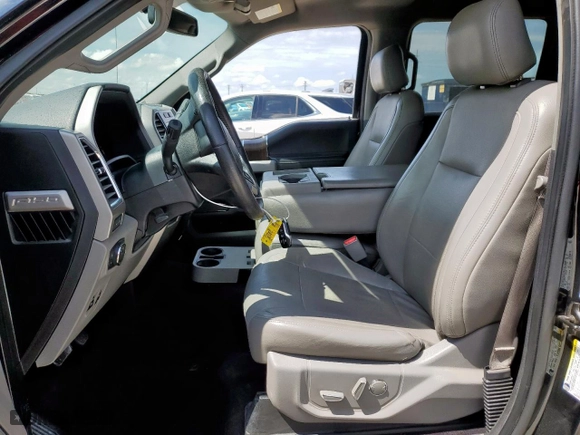 2016 Ford F-150 XLT with VIN 1FTEW1EP1GKD81128, listed as a Copart auction lot 50796855 with 161,544 mi miles and Salvage Title. Bid and sale history available at carsss.com. Image 7.
