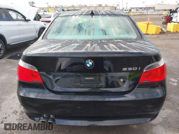 2006 BMW 5 Series 530i with VIN WBANE73506CM42692, listed as a IAAI auction lot 41712986 with 144,501 mi miles and . Bid and sale history available at carsss.com. Image 16.