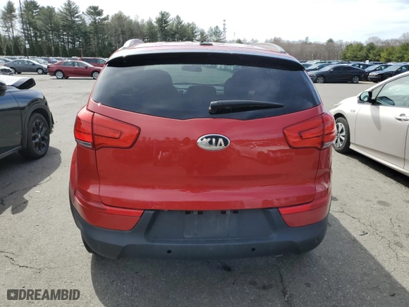 2014 Kia Sportage LX with VIN KNDPB3AC4E7613787, listed as a Copart auction lot 49275135 with 143,076 mi miles and Salvage Title. Bid and sale history available at carsss.com. Image 6.