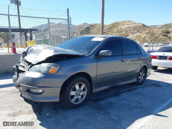 2007 Toyota Corolla CE with VIN 1NXBR32E67Z824575, listed as a IAAI auction lot 39667612 with 1 mi miles. Bid and sale history available at carsss.com. Image 2.