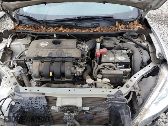 2014 Nissan Sentra SV with VIN 3N1AB7AP6EY273009, listed as a Copart auction lot 59898435 with 35,460 mi miles and Salvage title. Bid and sale history available at DreamBid. Image 11.