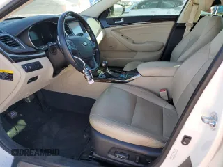 2014 Kia Cadenza Limited with VIN KNALN4D75E5146821, listed as a Copart auction lot 87970895 with 52,447 mi miles and Salvage Title. Bid and sale history available at carsss.com. Image 7.
