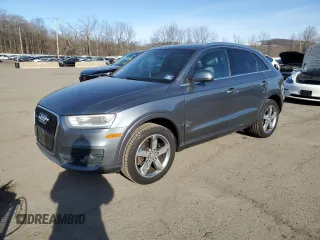2015 Audi Q3 2.0T Premium Plus with VIN WA1EFCFS7FR012580, listed as a Copart auction lot 47434325 with 153,020 mi miles and Salvage Title. Bid and sale history available at carsss.com. Image 1.
