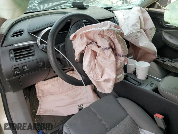 2015 Chevrolet Impala LS с VIN 2G11X5SL2F9277969, выставлен на аукционе Copart как лот 59037794 с пробегом Не указан миль и Списание • Salvage title. История ставок и продаж доступна на DreamBid. Изображение 8.
