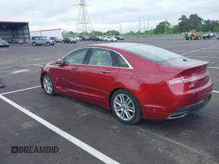 2015 Lincoln MKZ Hybrid with VIN 3LN6L2LU3FR602438, listed as a IAAI auction lot 42130400 with 115,317 mi miles. Bid and sale history available at carsss.com. Image 3.