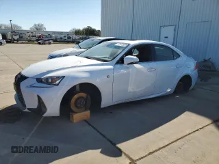 2018 Lexus IS with VIN JTHC81D20J5033722, listed as a Copart auction lot 47412655 with 39,641 mi miles and Salvage Title. Bid and sale history available at carsss.com. Image 1.