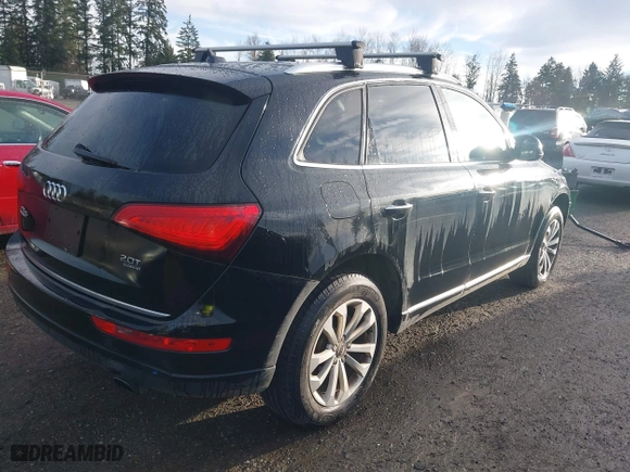 2015 Audi Q5 Premium with VIN WA1CFAFPXFA113229, listed as a IAAI auction lot 41805623 with 111,455 mi miles. Bid and sale history available at carsss.com. Image 4.