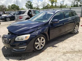 2017 Volvo V60 Premier with VIN YV140MEK9H1350990, listed as a Copart auction lot 76194454 with 134,687 mi miles and Non Repairable. Bid and sale history available at carsss.com. Image 1.