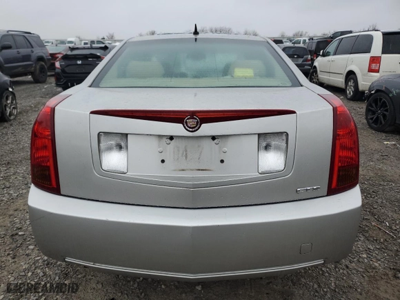 2007 Cadillac CTS with VIN 1G6DP577070188013, listed as a Copart auction lot 43570635 with 117,191 mi miles and Clean Title. Bid and sale history available at carsss.com. Image 6.